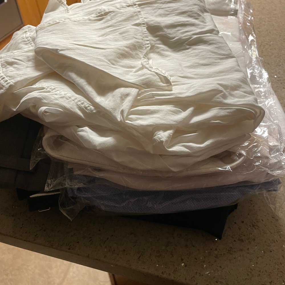 Men's Classic White Dress Shirt